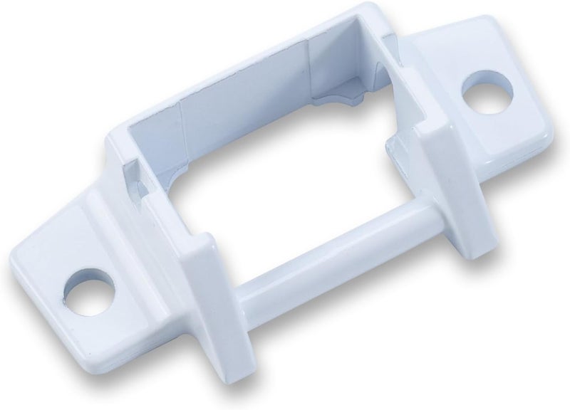 UYG for RV A&E Awning Replacement Foot - Die-Cast Metal - Painted White - w/Rivets（White 1 pc ） - Image 2